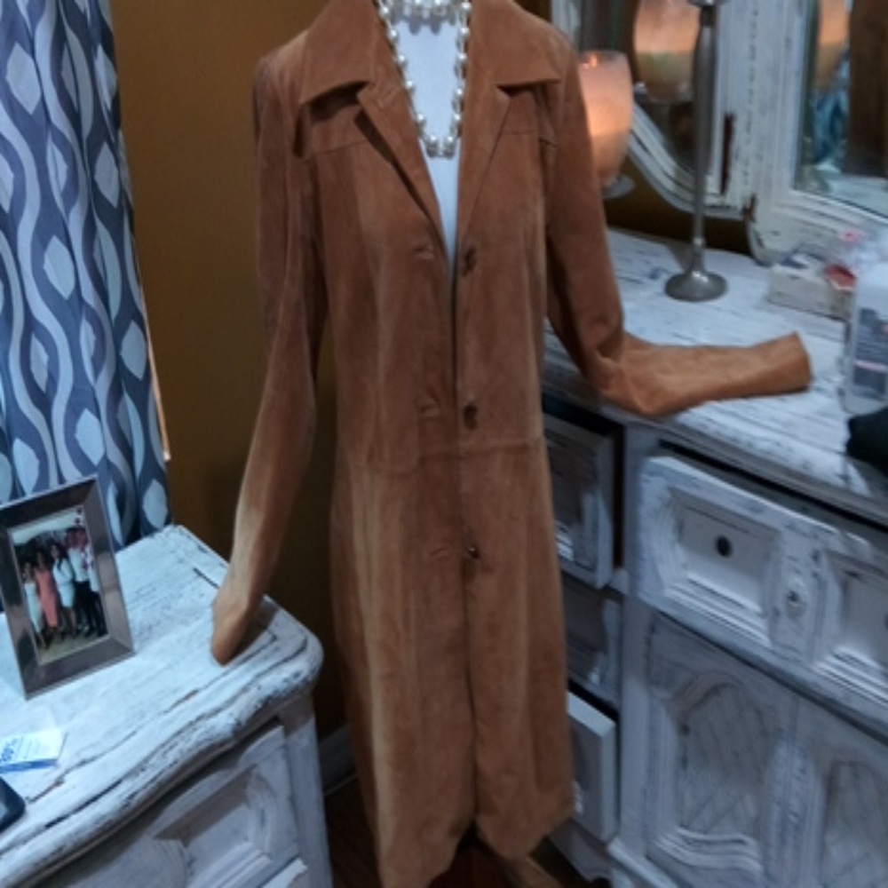 Vintafe marc new York suade coat